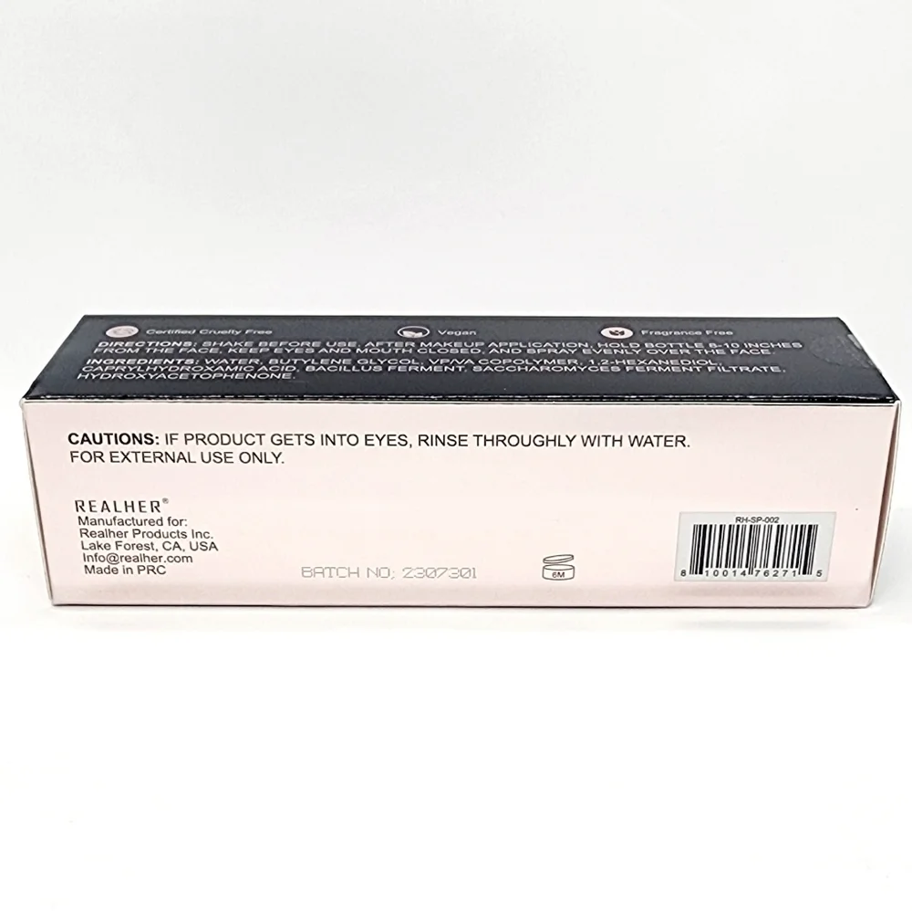 REALHER Hold On To Your Dream Probiotic Setting Spray